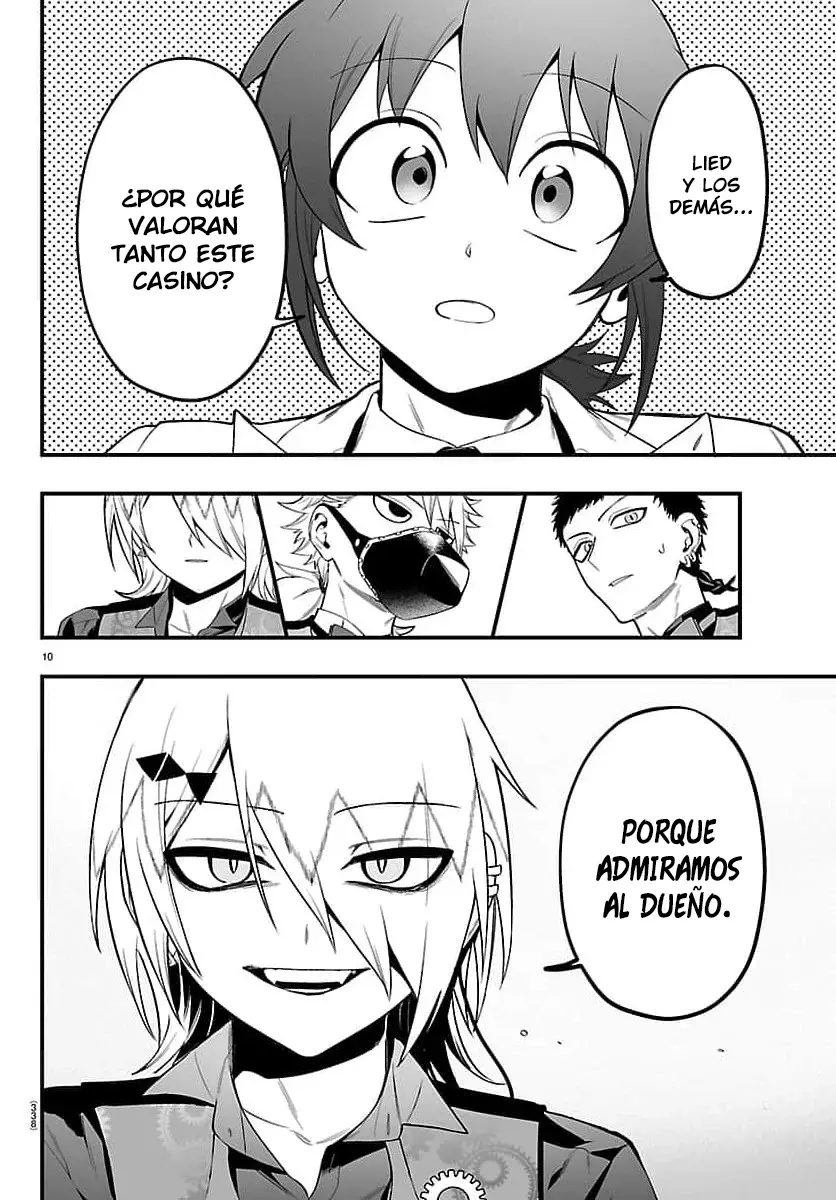 Iruma-kun: if mafia Capitulo 32: ¿Cuál es el Objetivo? página 10