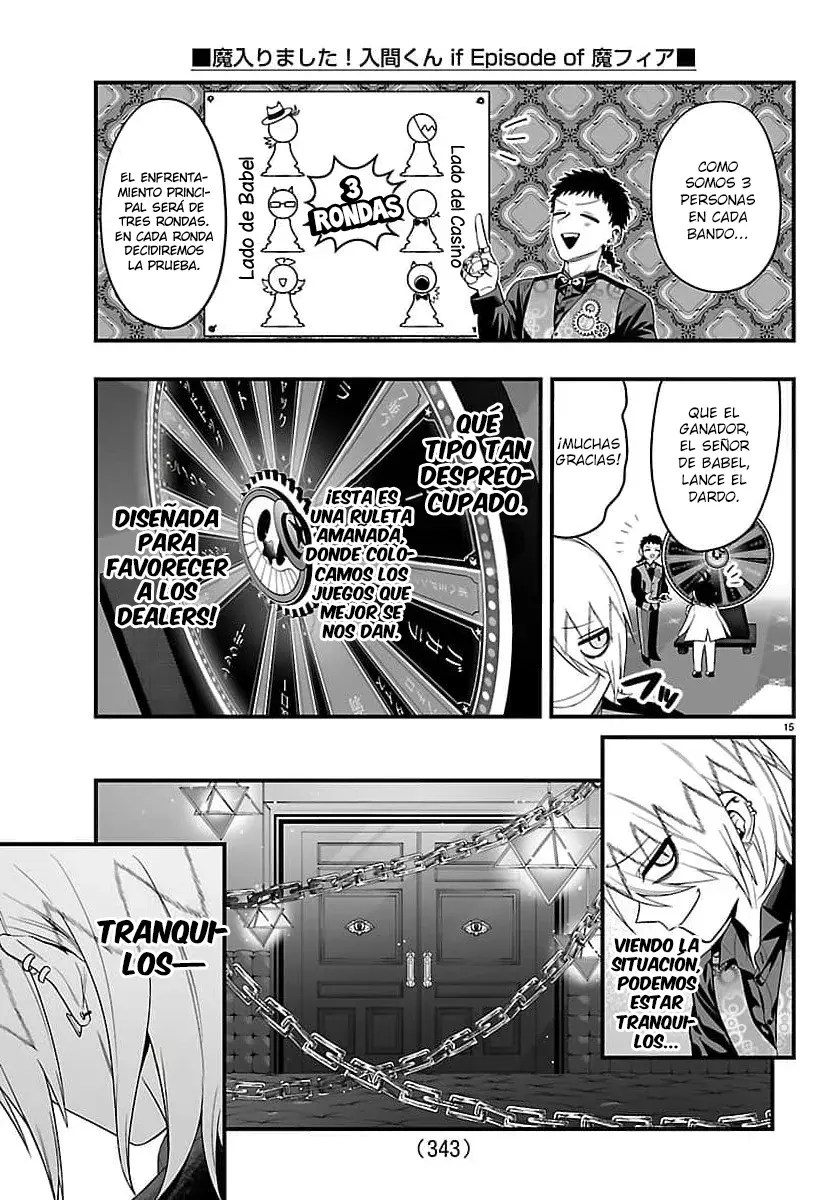 Iruma-kun: if mafia Capitulo 32: ¿Cuál es el Objetivo? página 15