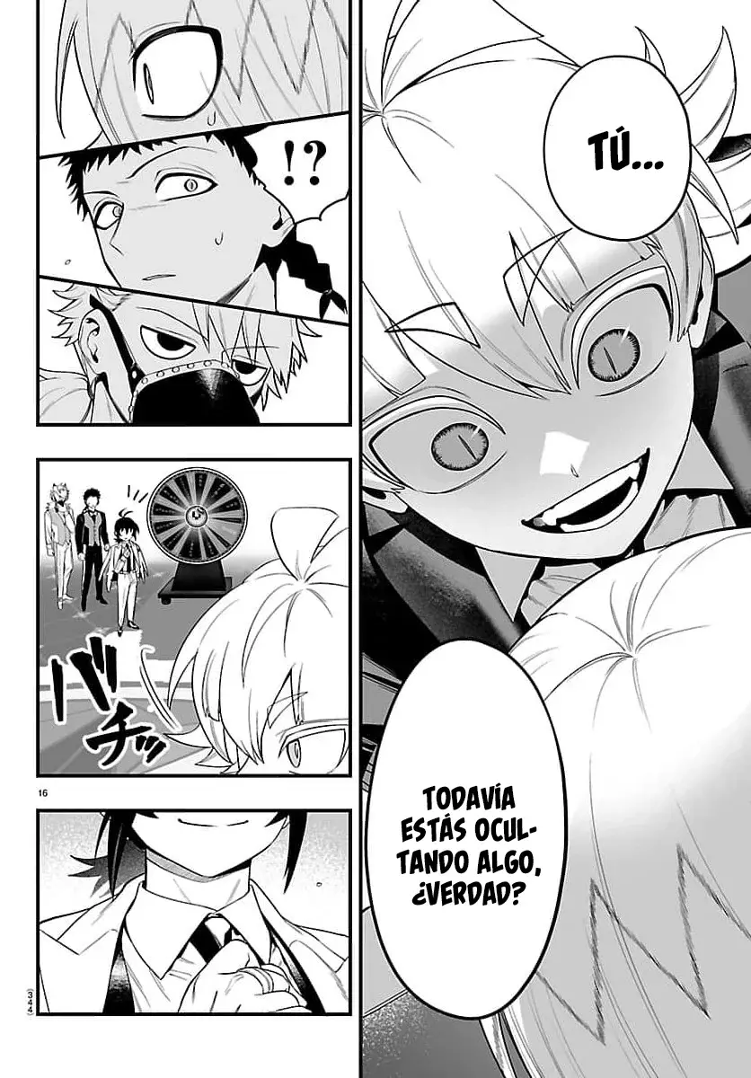Iruma-kun: if mafia Capitulo 32: ¿Cuál es el Objetivo? página 16