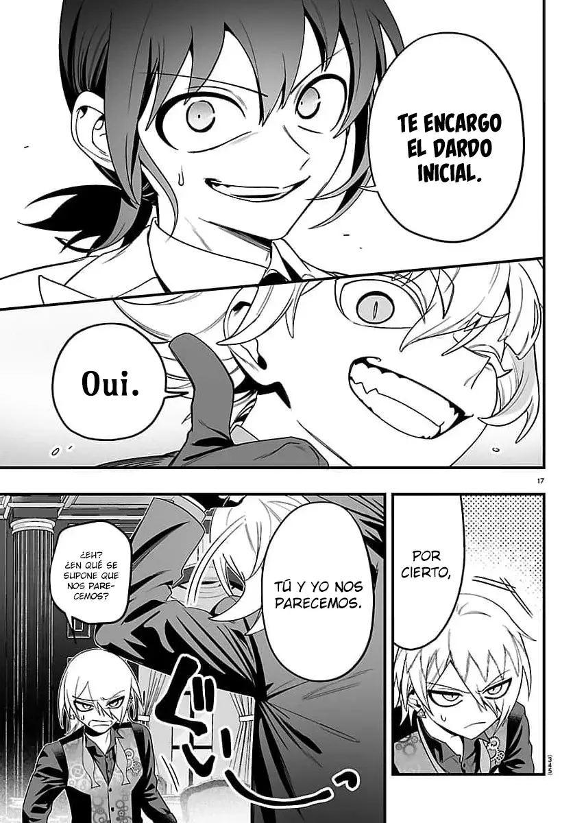 Iruma-kun: if mafia Capitulo 32: ¿Cuál es el Objetivo? página 17