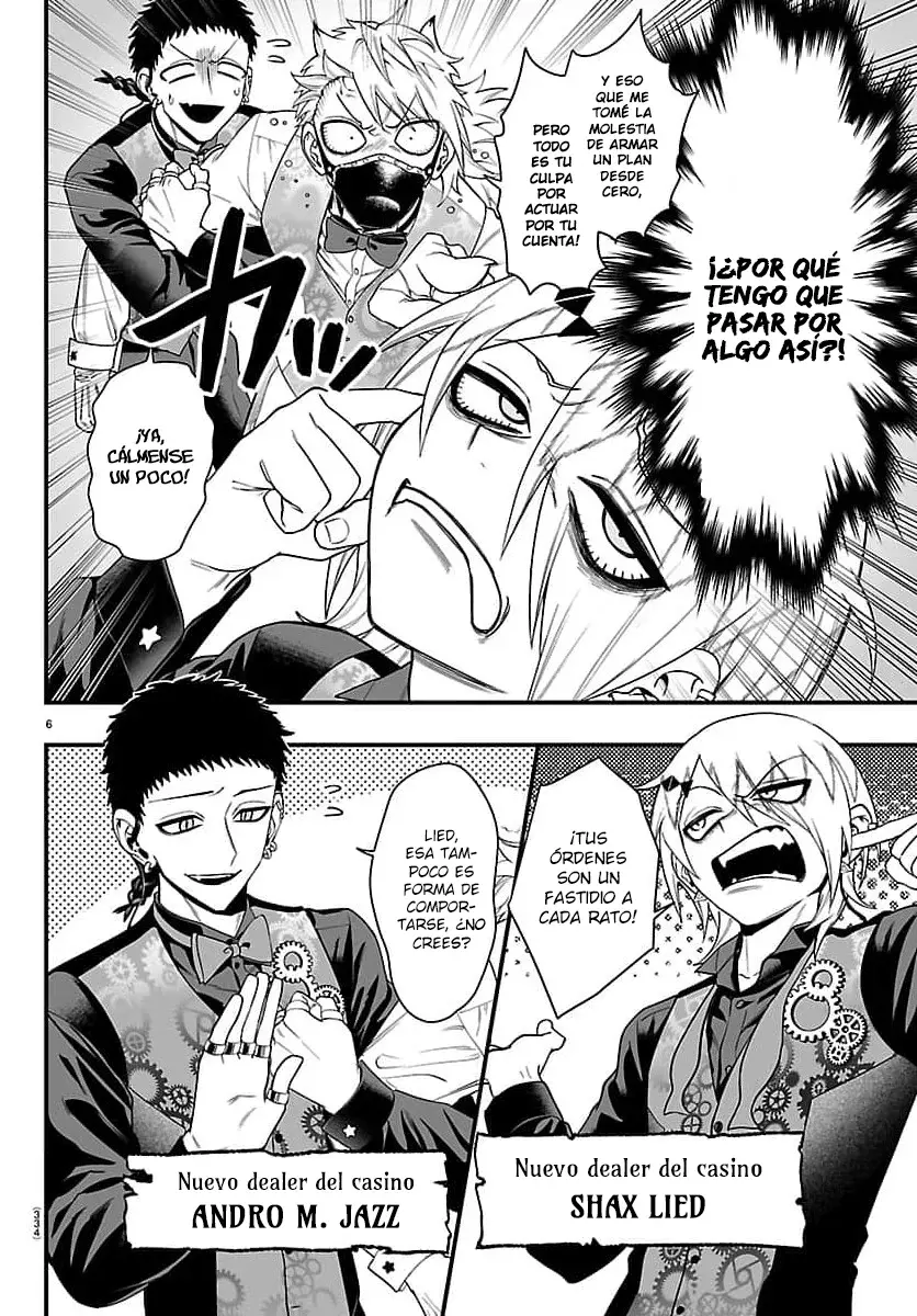Iruma-kun: if mafia Capitulo 32: ¿Cuál es el Objetivo? página 6