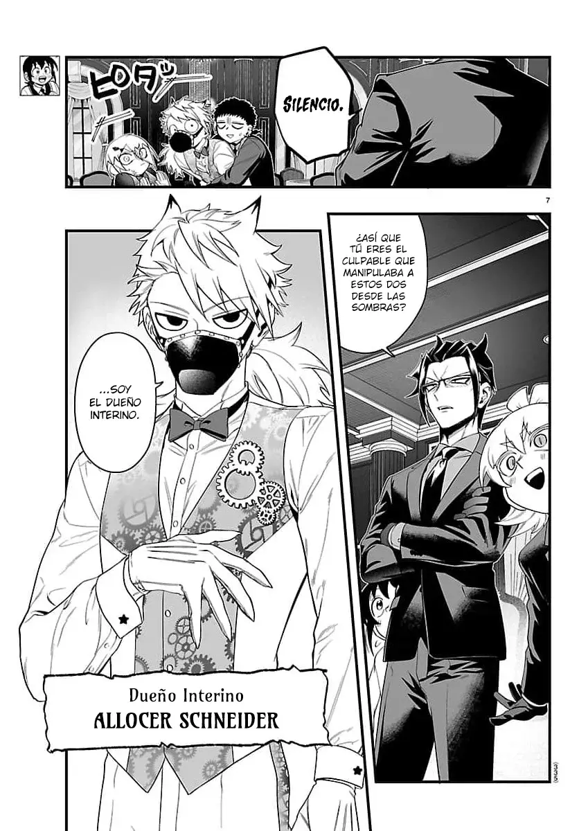 Iruma-kun: if mafia Capitulo 32: ¿Cuál es el Objetivo? página 7