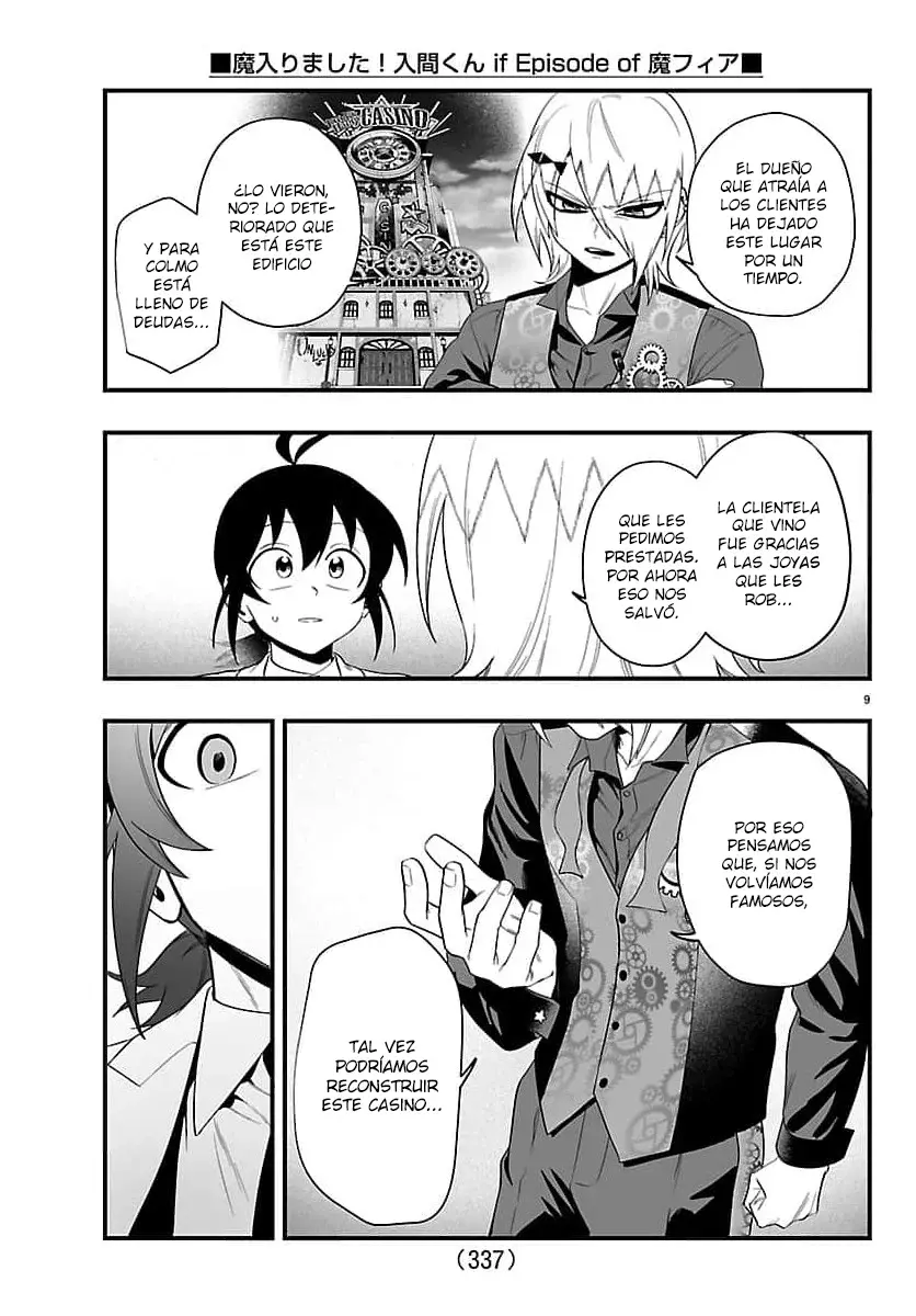 Iruma-kun: if mafia Capitulo 32: ¿Cuál es el Objetivo? página 9