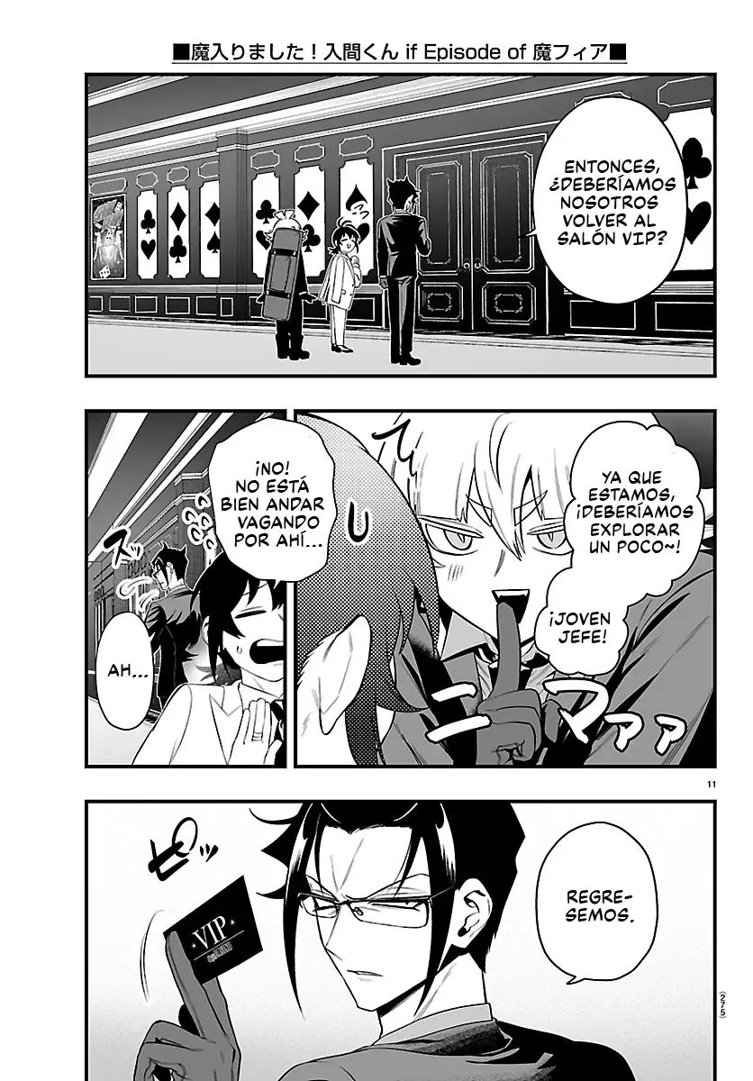 Iruma-kun: if mafia Capitulo 33 página 11