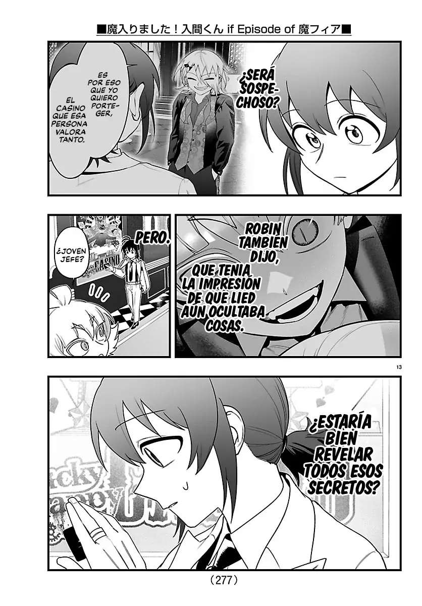 Iruma-kun: if mafia Capitulo 33 página 13