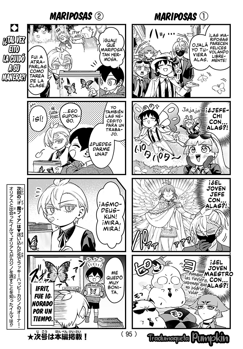 Iruma-kun: if mafia Capitulo 34.1 página 3