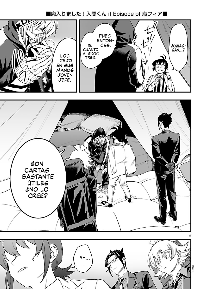 Iruma-kun: if mafia Capitulo 34 página 17