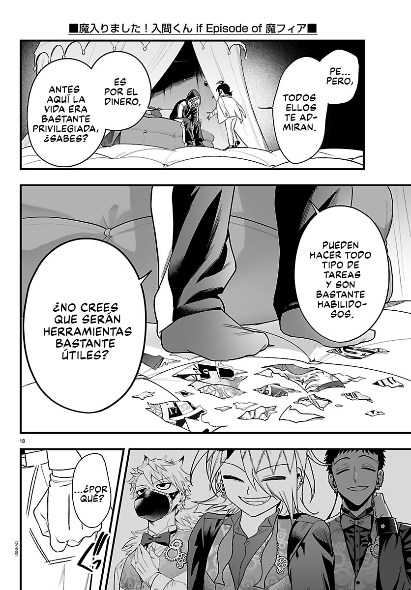 Iruma-kun: if mafia Capitulo 34 página 18