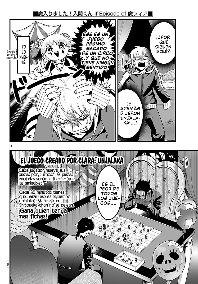 Iruma-kun: if mafia Capitulo 35 página 14