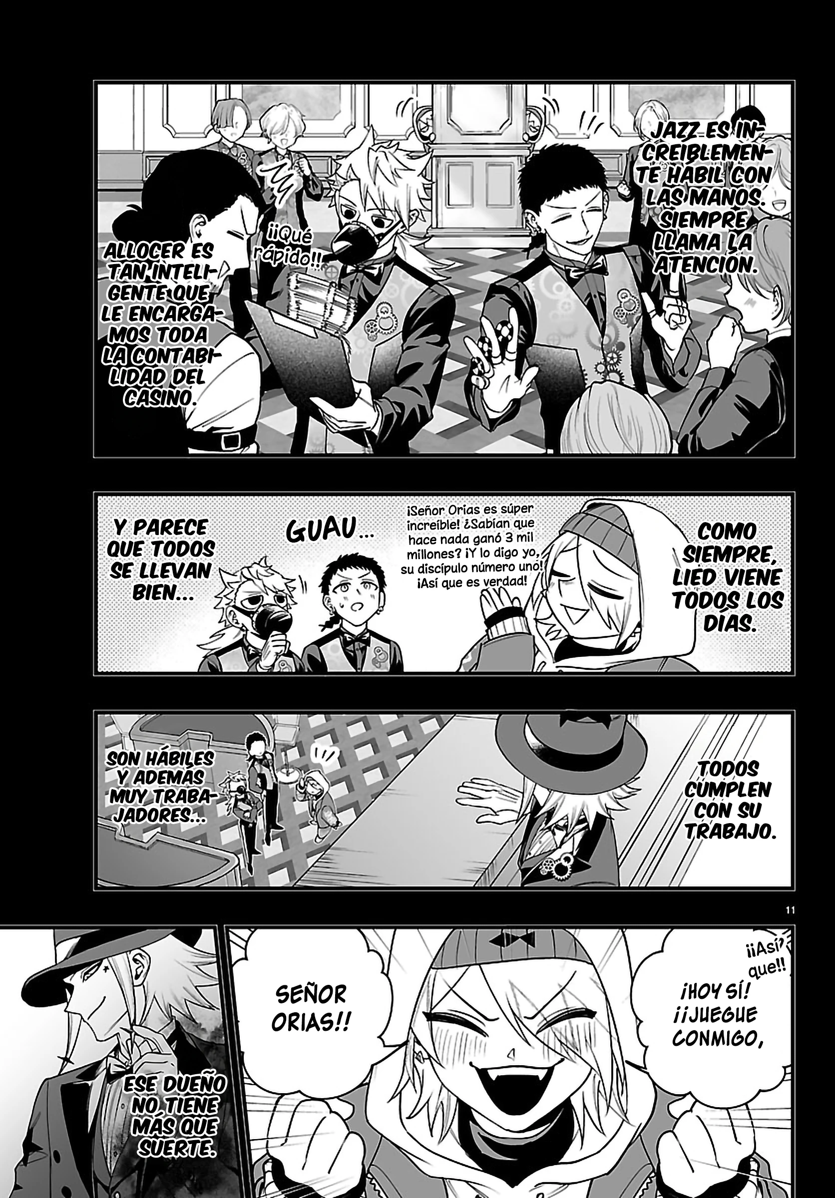 Iruma-kun: if mafia Capitulo 36 página 13
