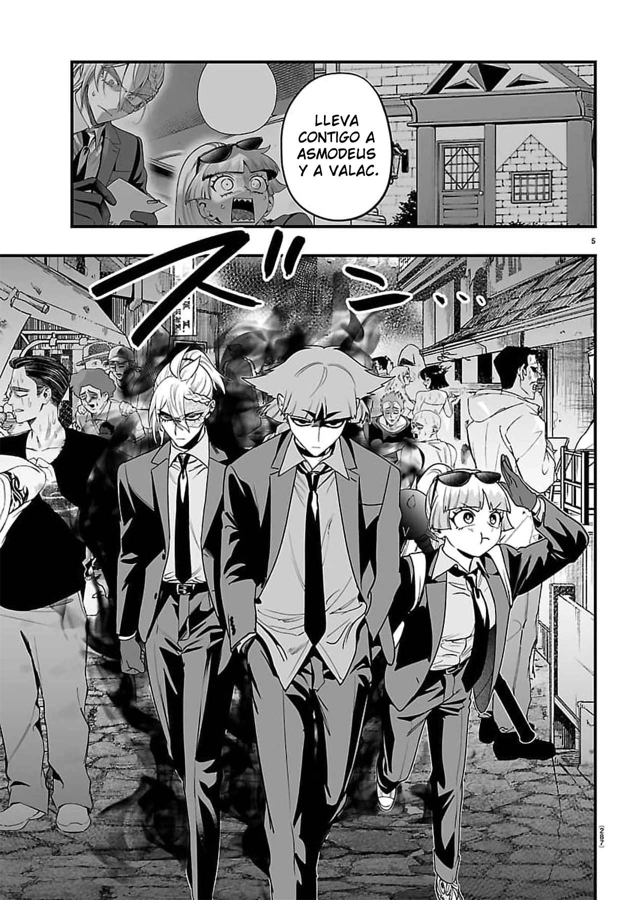 Iruma-kun: if mafia Capitulo 41 página 6