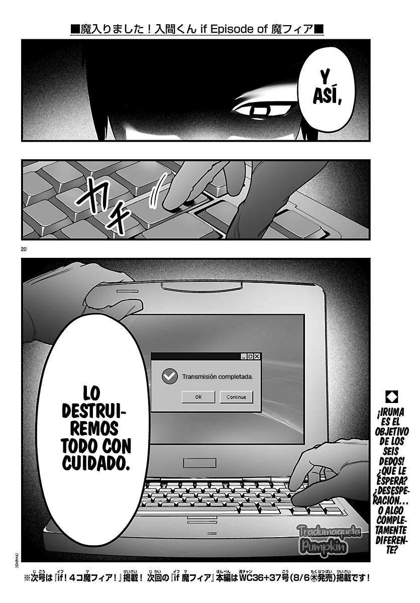 Iruma-kun: if mafia Capitulo 42 página 20