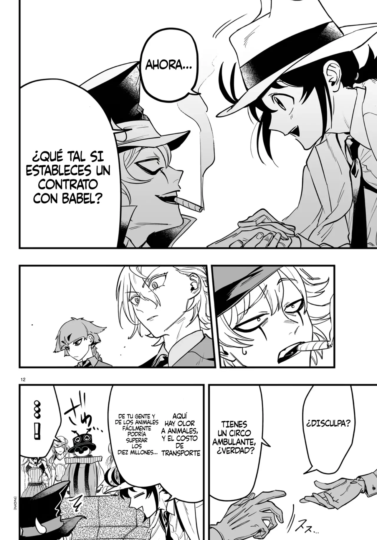 Iruma-kun: if mafia Capitulo 5: Sonríe, sonríe, ah página 12
