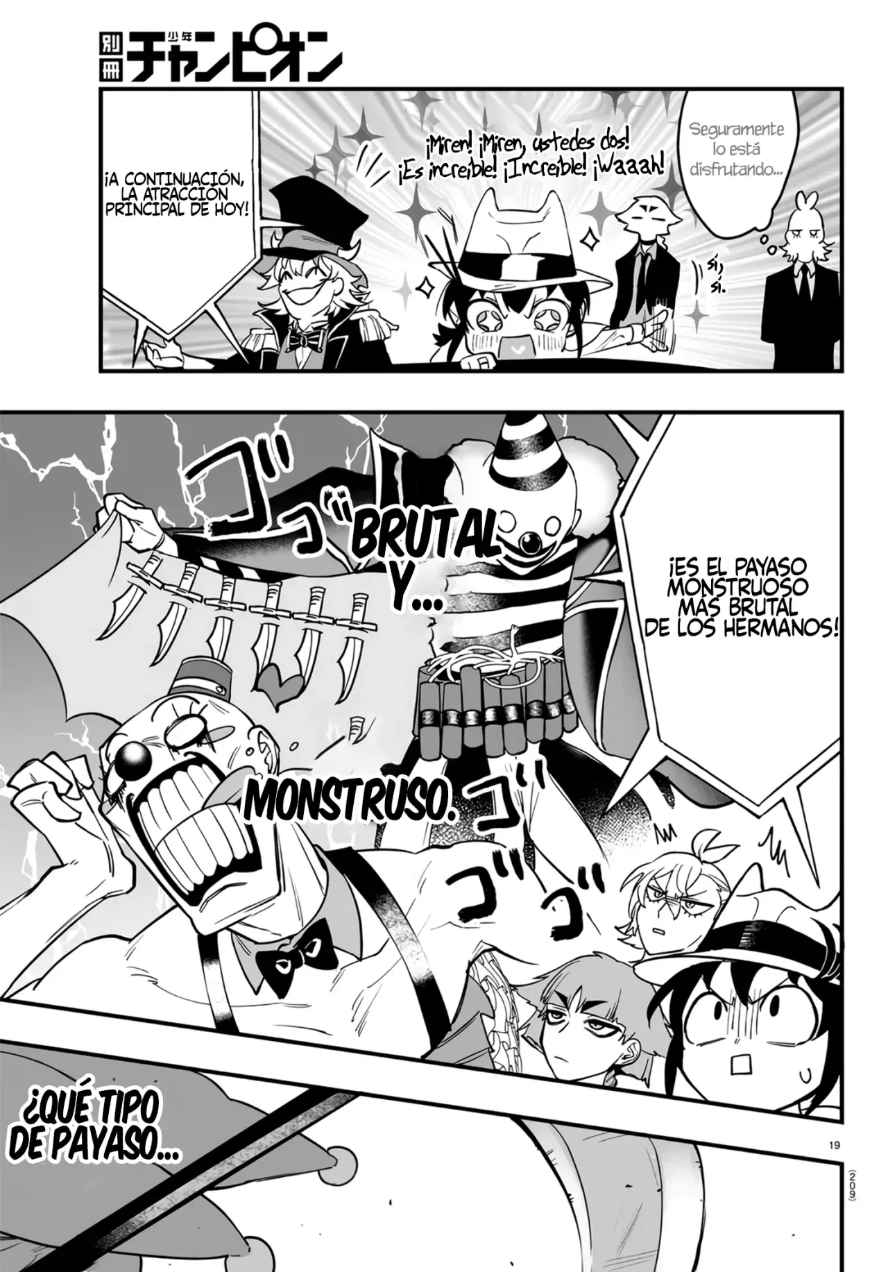 Iruma-kun: if mafia Capitulo 5: Sonríe, sonríe, ah página 18