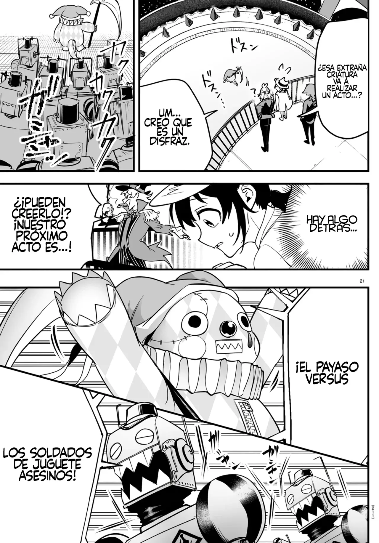 Iruma-kun: if mafia Capitulo 5: Sonríe, sonríe, ah página 20