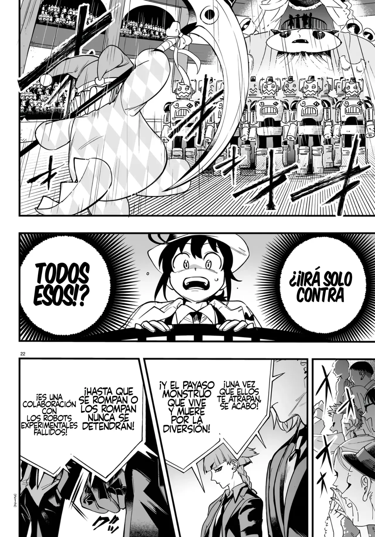 Iruma-kun: if mafia Capitulo 5: Sonríe, sonríe, ah página 21