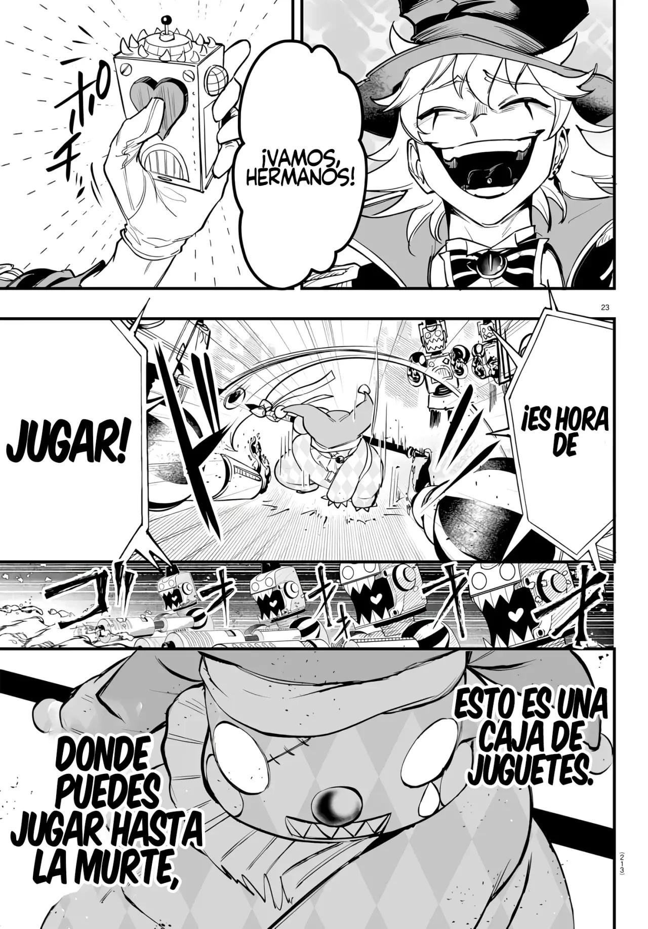 Iruma-kun: if mafia Capitulo 5: Sonríe, sonríe, ah página 22