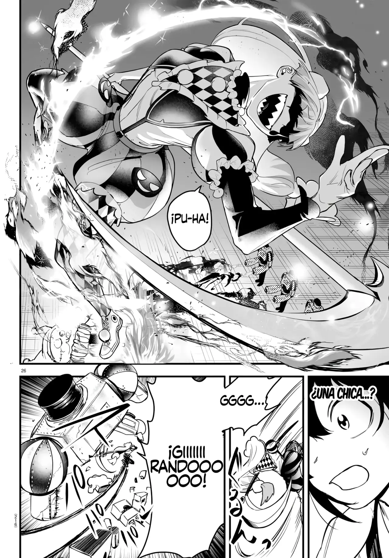 Iruma-kun: if mafia Capitulo 5: Sonríe, sonríe, ah página 25
