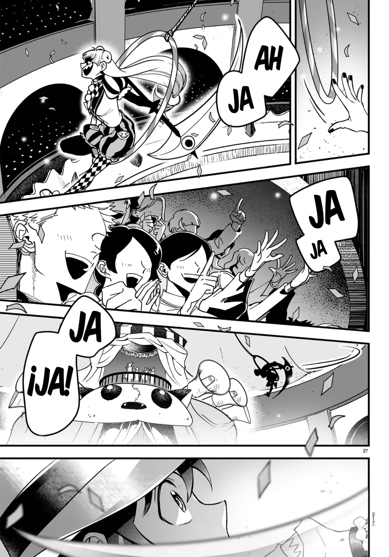 Iruma-kun: if mafia Capitulo 5: Sonríe, sonríe, ah página 26