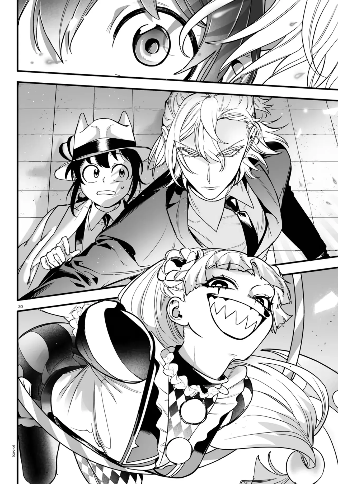 Iruma-kun: if mafia Capitulo 5: Sonríe, sonríe, ah página 28