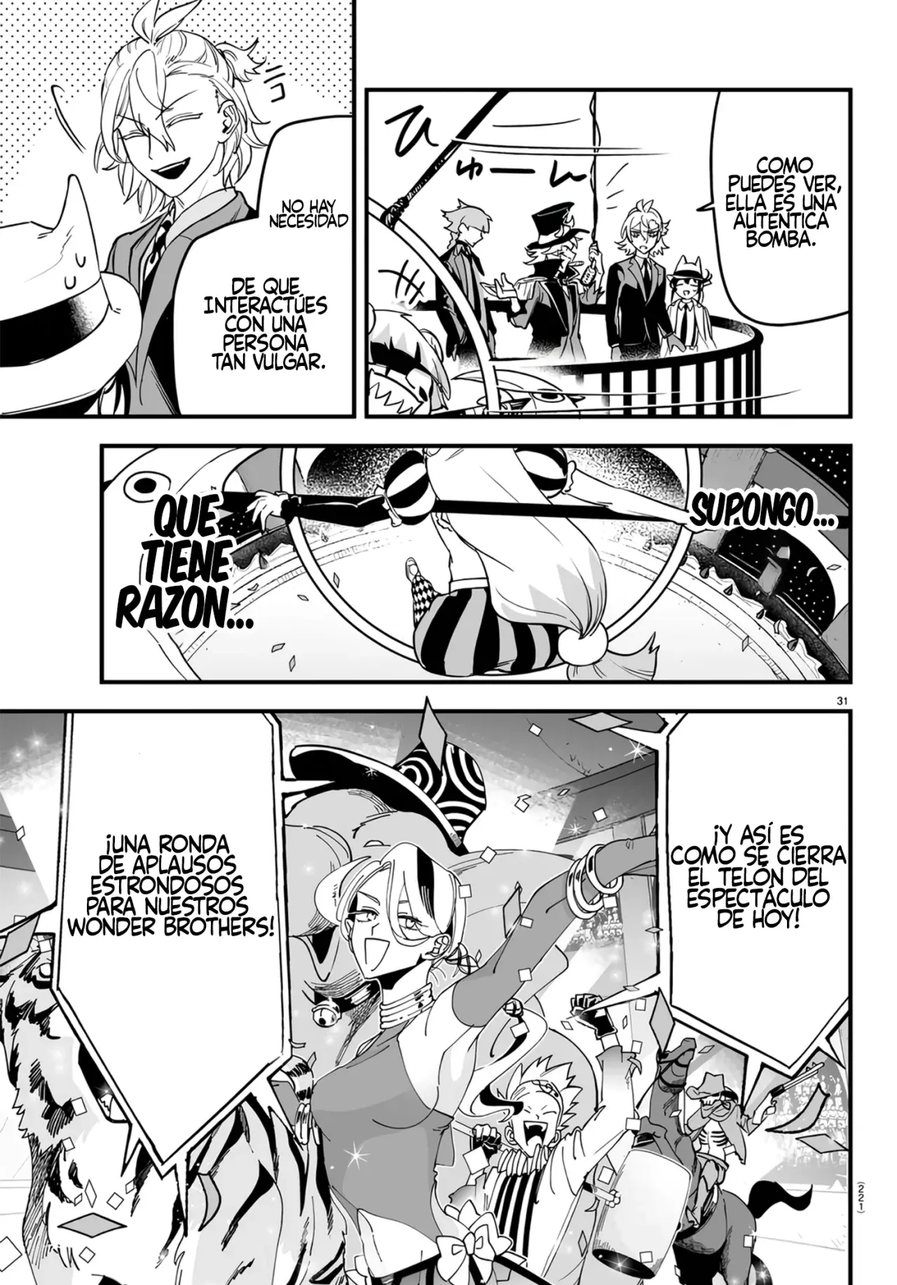 Iruma-kun: if mafia Capitulo 5: Sonríe, sonríe, ah página 29
