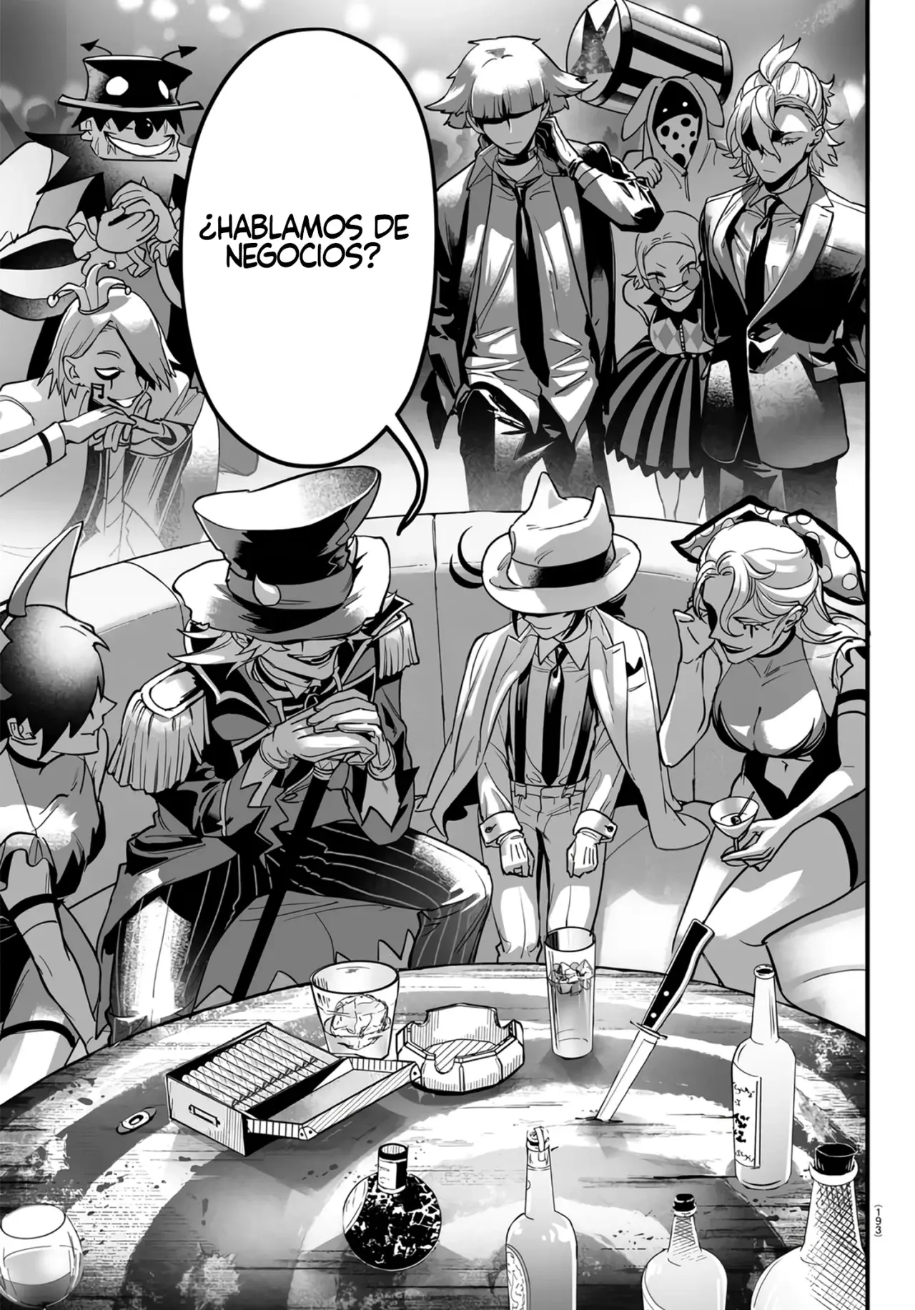 Iruma-kun: if mafia Capitulo 5: Sonríe, sonríe, ah página 3