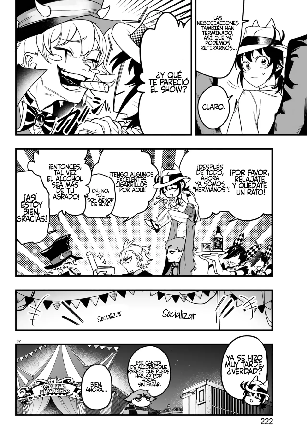 Iruma-kun: if mafia Capitulo 5: Sonríe, sonríe, ah página 30