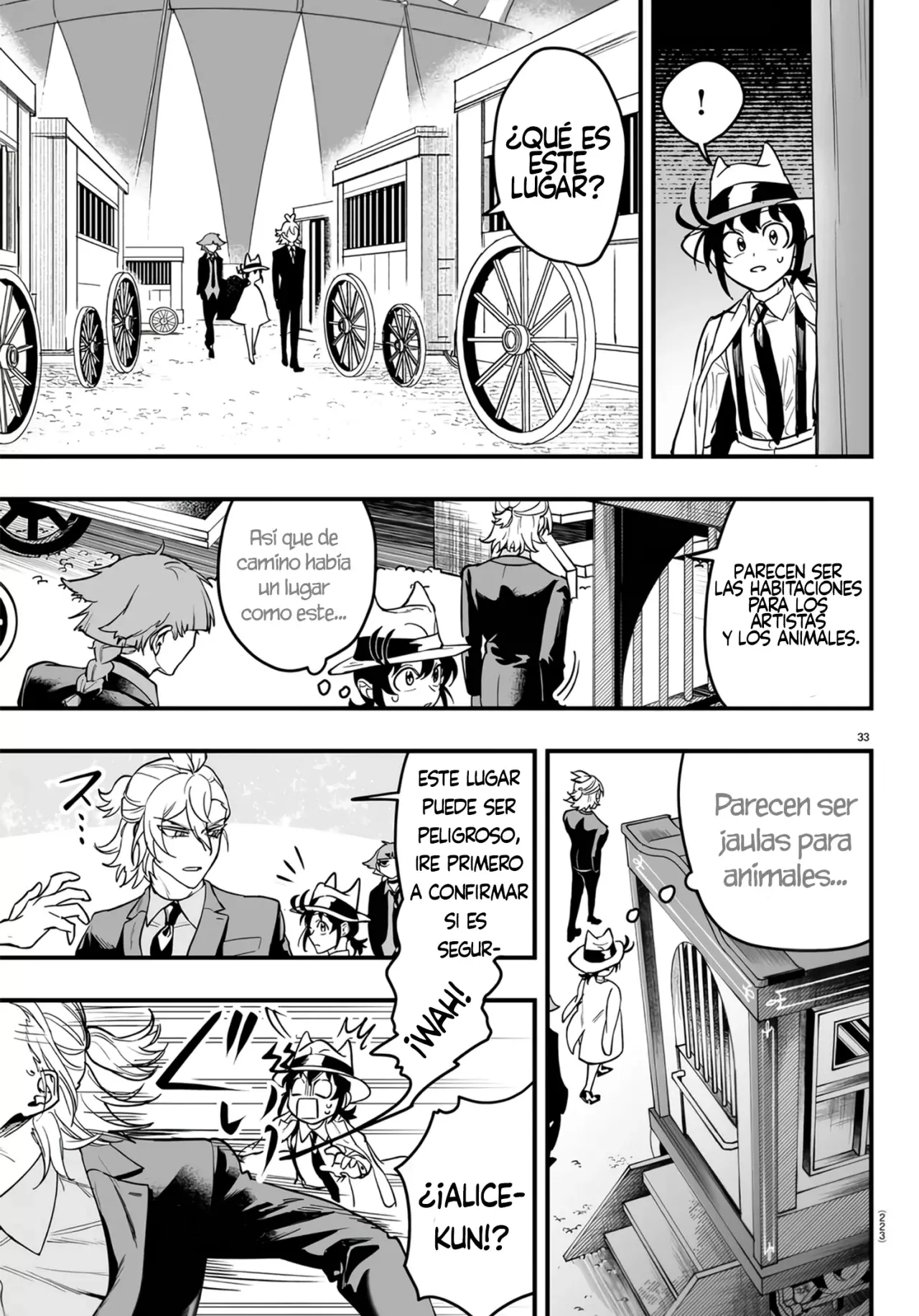 Iruma-kun: if mafia Capitulo 5: Sonríe, sonríe, ah página 31