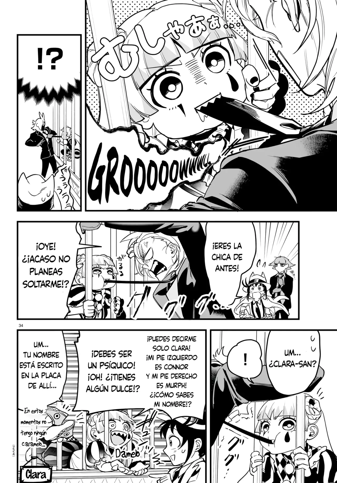 Iruma-kun: if mafia Capitulo 5: Sonríe, sonríe, ah página 32