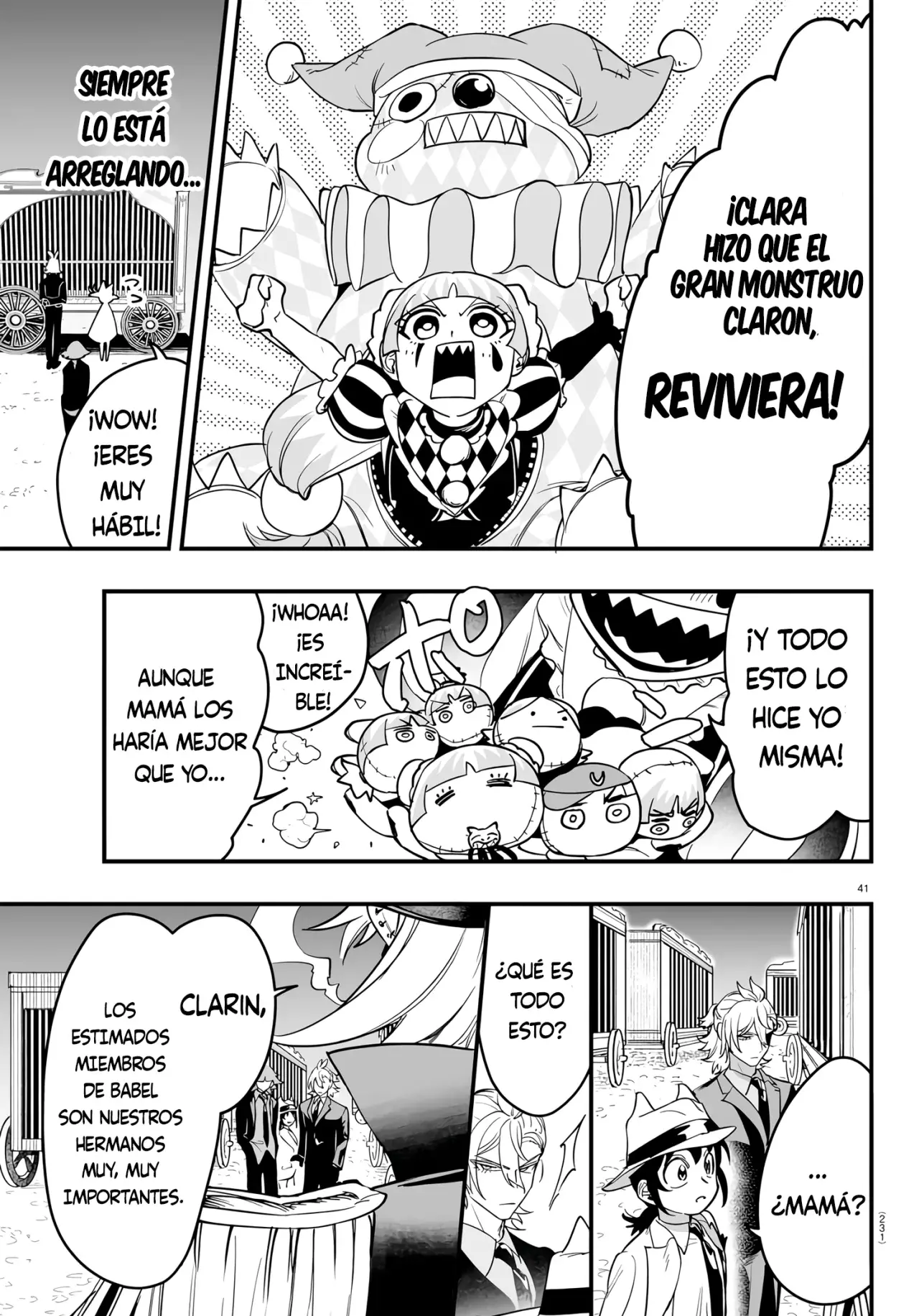 Iruma-kun: if mafia Capitulo 5: Sonríe, sonríe, ah página 39