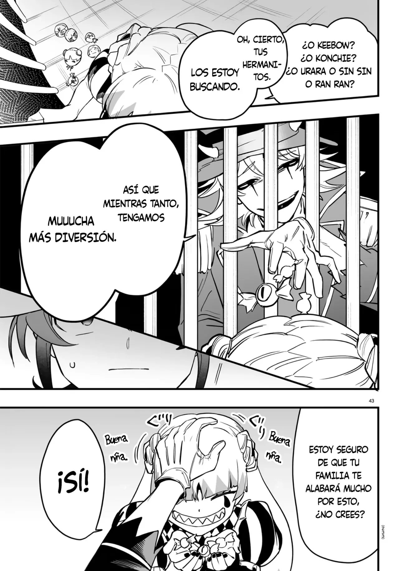 Iruma-kun: if mafia Capitulo 5: Sonríe, sonríe, ah página 41