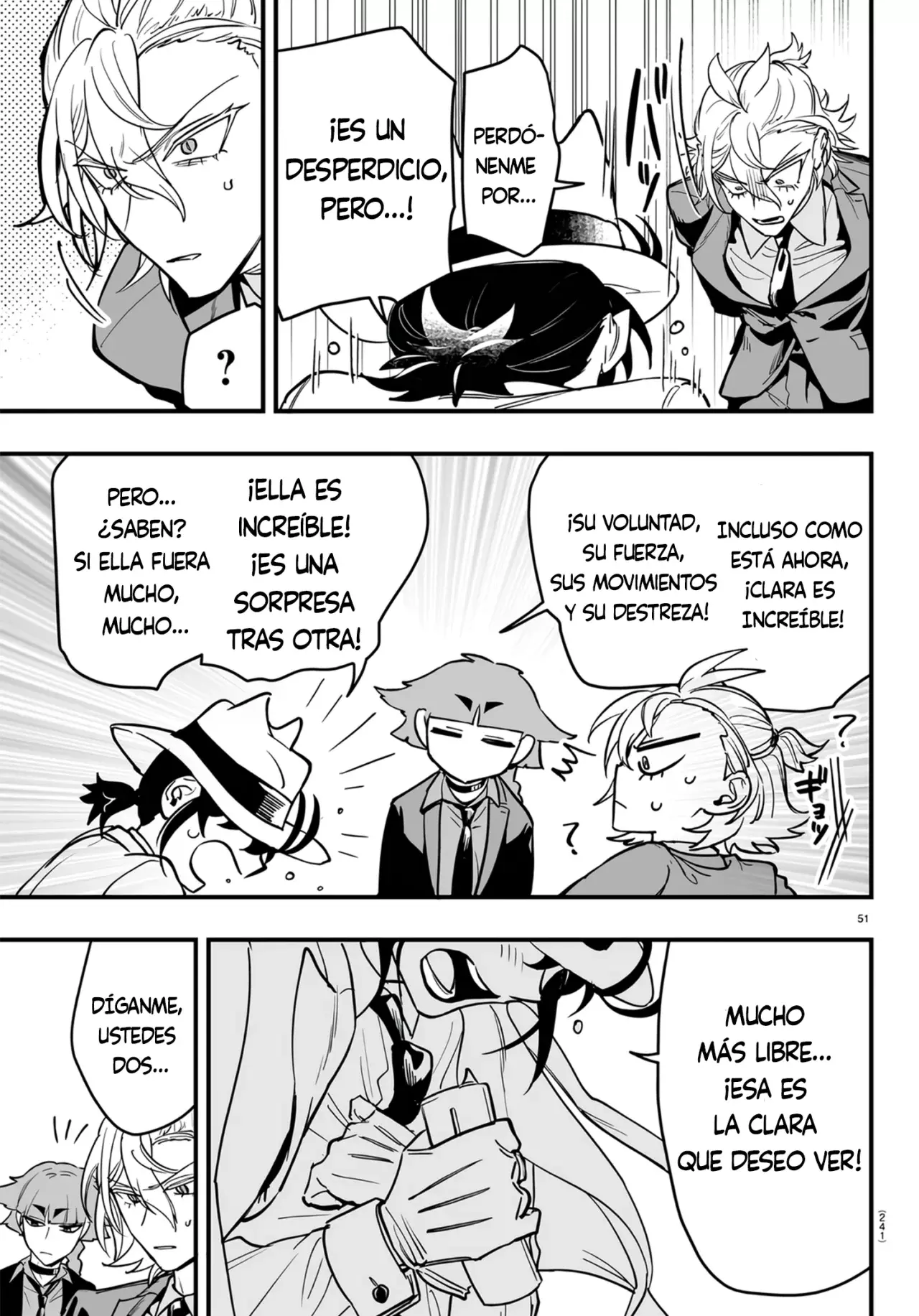Iruma-kun: if mafia Capitulo 5: Sonríe, sonríe, ah página 49