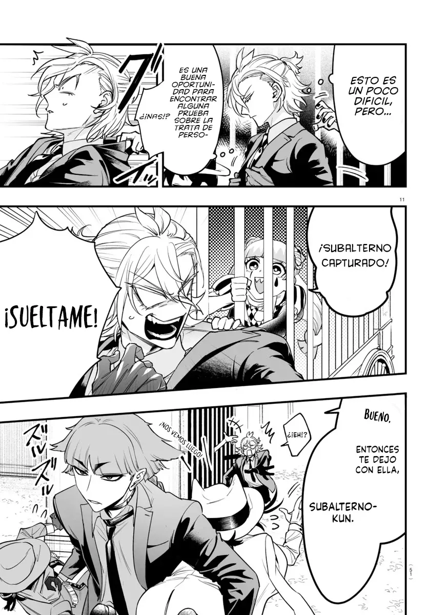 Iruma-kun: if mafia Capitulo 6: Rock it! página 13