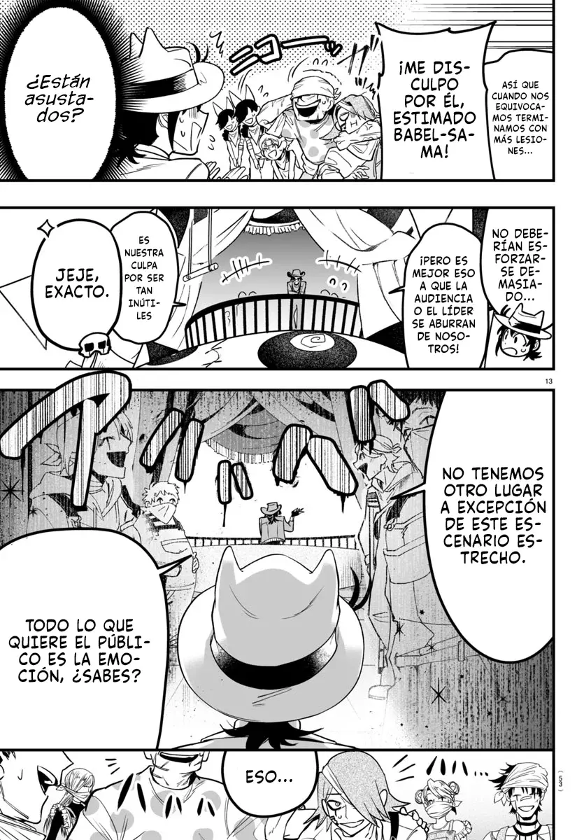 Iruma-kun: if mafia Capitulo 6: Rock it! página 15
