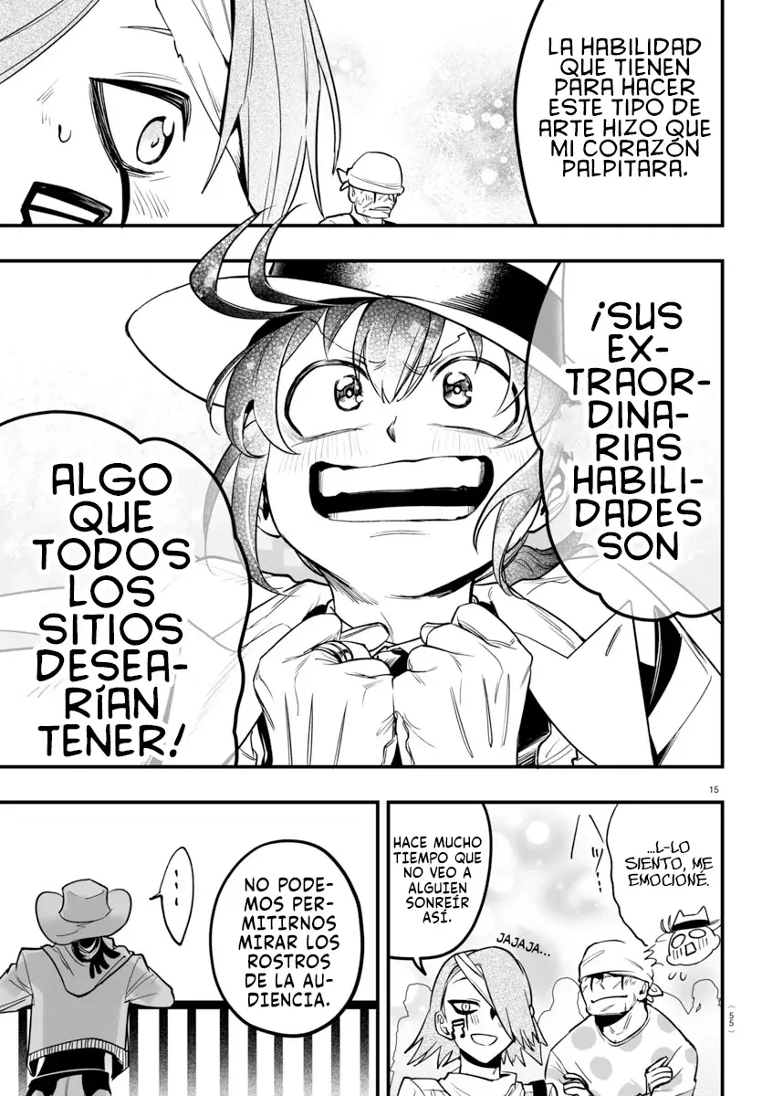 Iruma-kun: if mafia Capitulo 6: Rock it! página 17