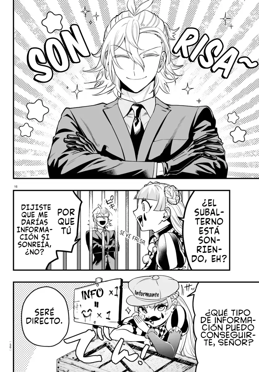 Iruma-kun: if mafia Capitulo 6: Rock it! página 18