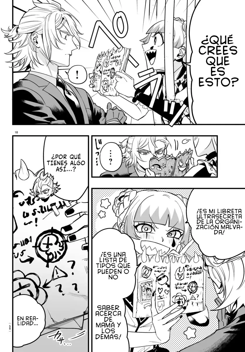 Iruma-kun: if mafia Capitulo 6: Rock it! página 20