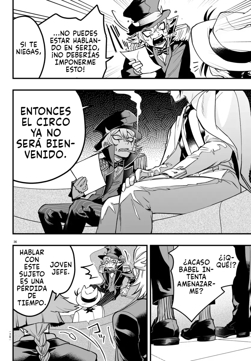 Iruma-kun: if mafia Capitulo 6: Rock it! página 37