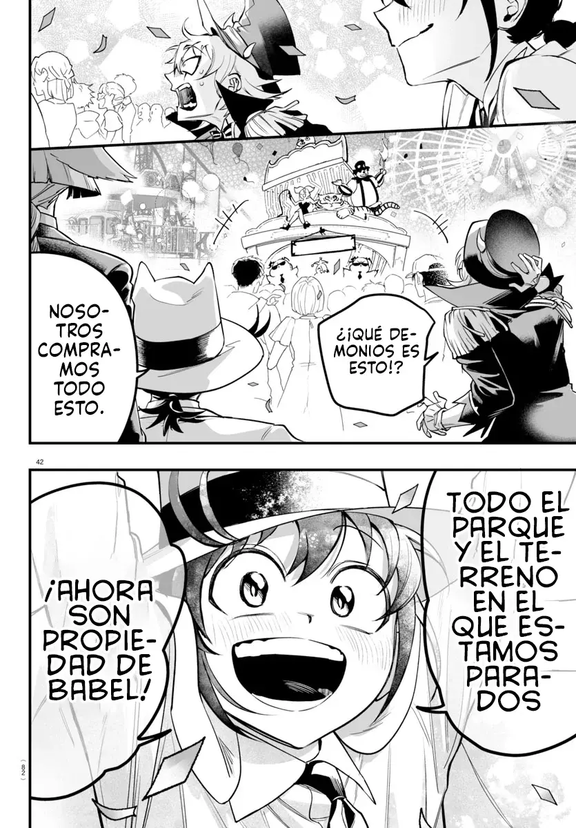 Iruma-kun: if mafia Capitulo 6: Rock it! página 42