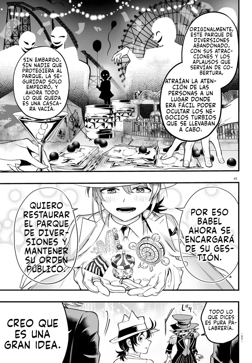 Iruma-kun: if mafia Capitulo 6: Rock it! página 43