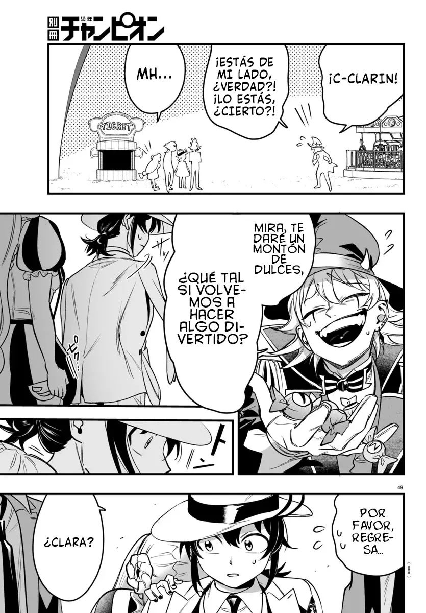 Iruma-kun: if mafia Capitulo 6: Rock it! página 49