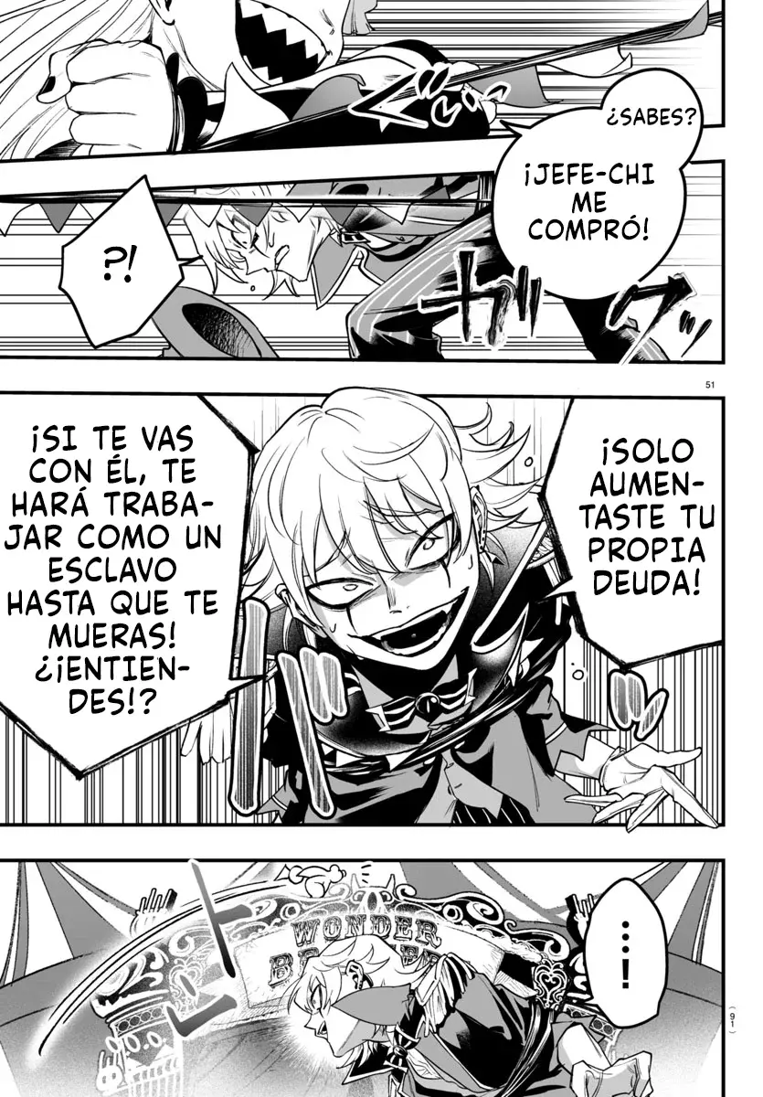 Iruma-kun: if mafia Capitulo 6: Rock it! página 51