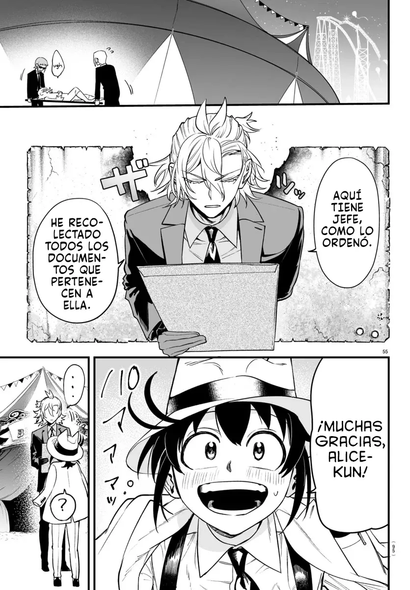 Iruma-kun: if mafia Capitulo 6: Rock it! página 55