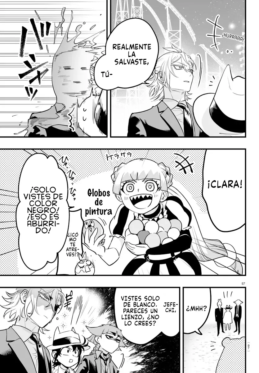 Iruma-kun: if mafia Capitulo 6: Rock it! página 57