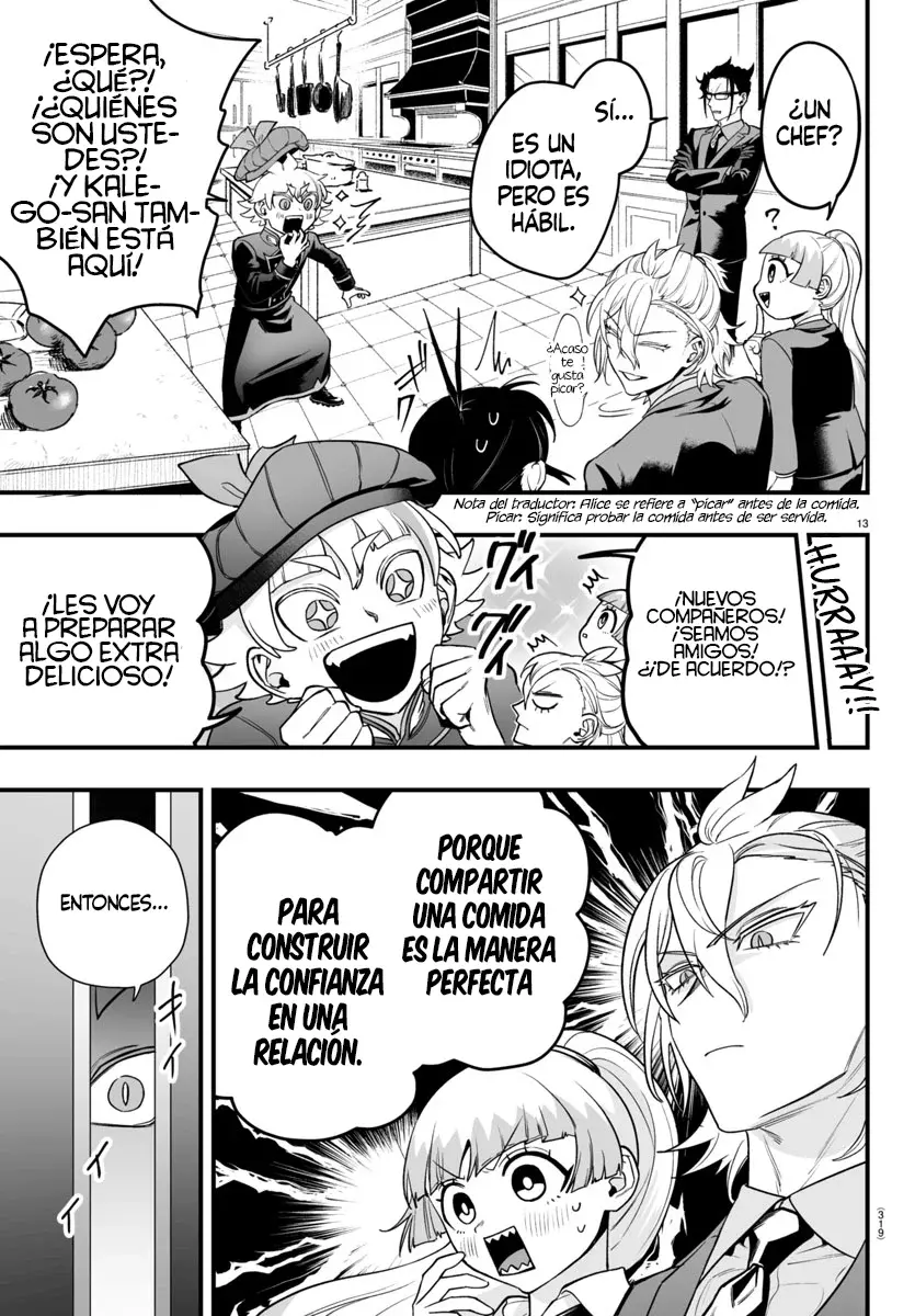 Iruma-kun: if mafia Capitulo 7: Tome asiento página 12