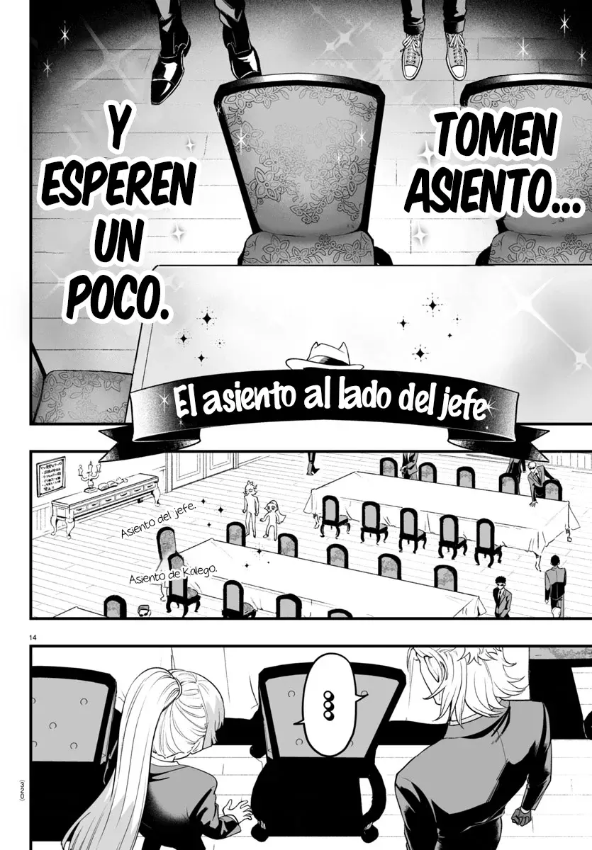 Iruma-kun: if mafia Capitulo 7: Tome asiento página 13