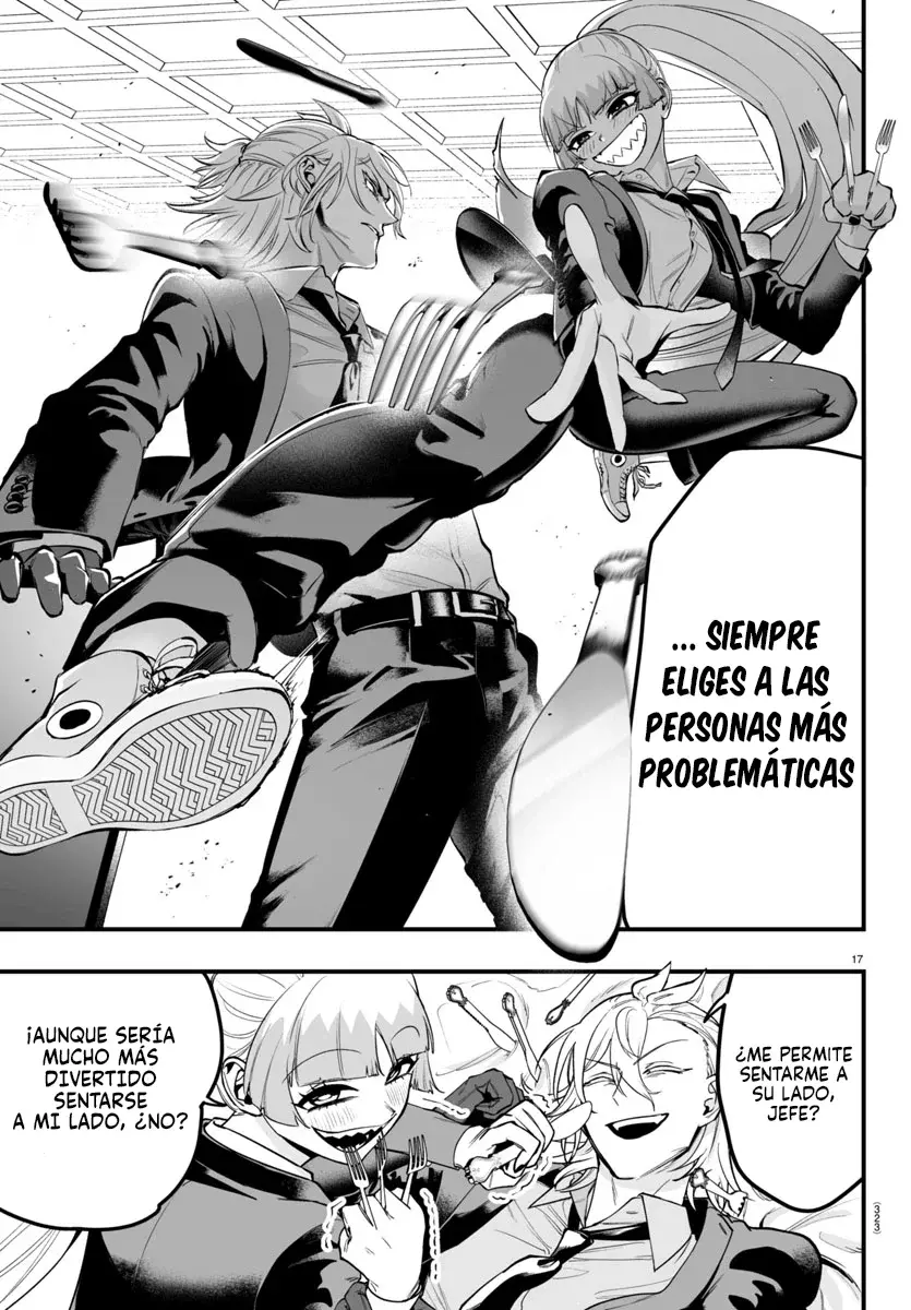 Iruma-kun: if mafia Capitulo 7: Tome asiento página 16