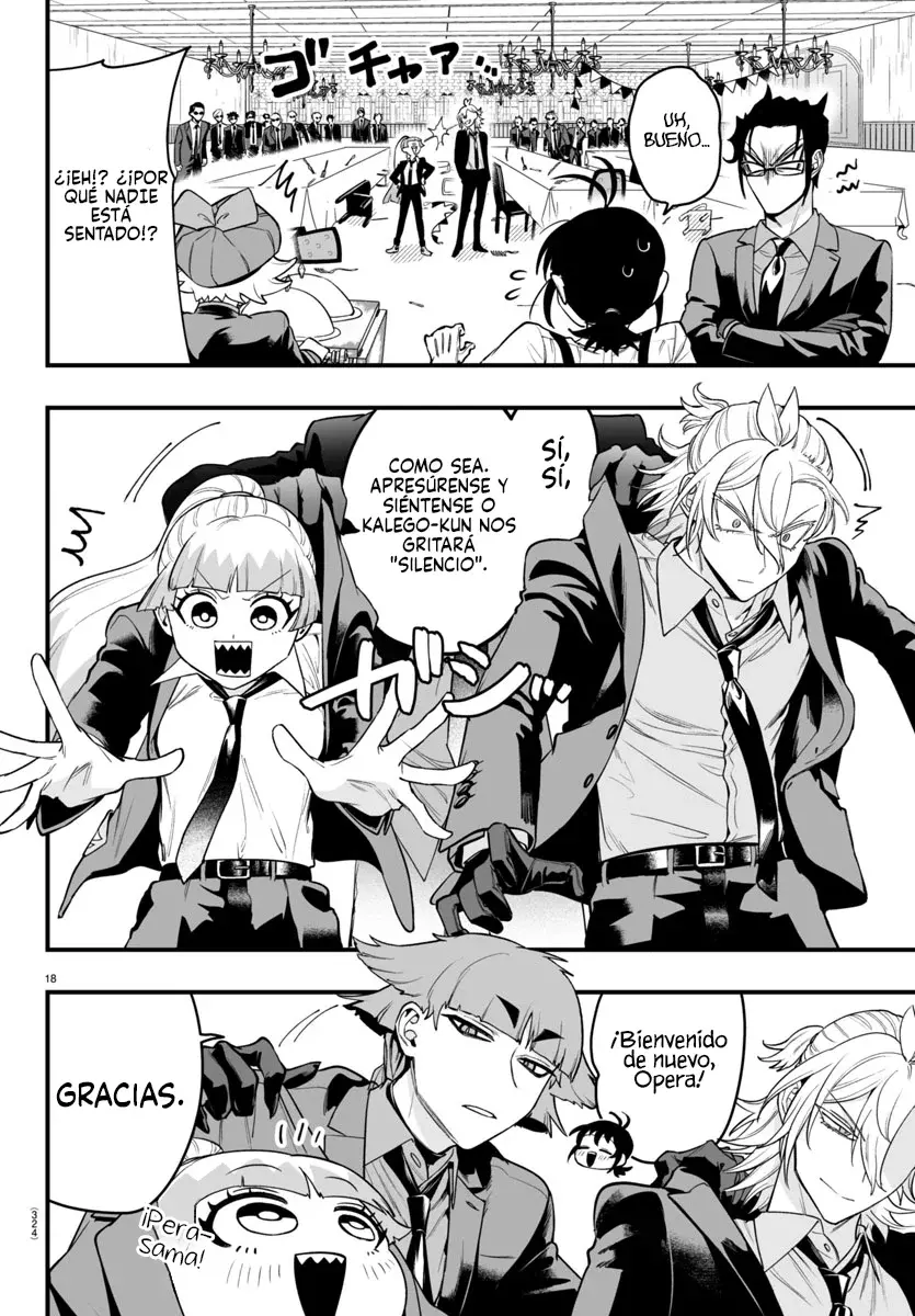 Iruma-kun: if mafia Capitulo 7: Tome asiento página 17