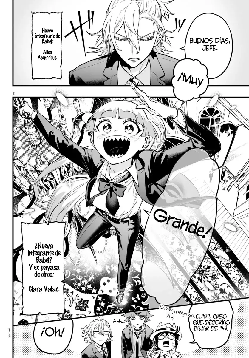 Iruma-kun: if mafia Capitulo 7: Tome asiento página 2