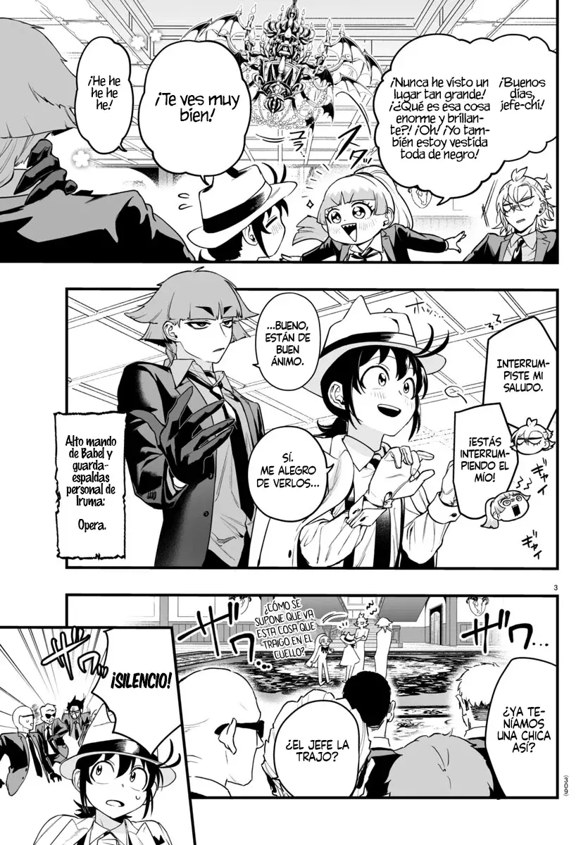 Iruma-kun: if mafia Capitulo 7: Tome asiento página 3